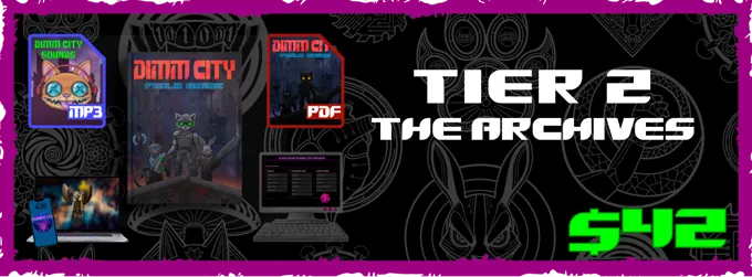 Tier 2 The Archives - Paperback book and digital rewards