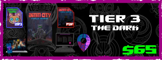 Tier 3 The Dark - Premium hardcover, maps pack, and all rewards