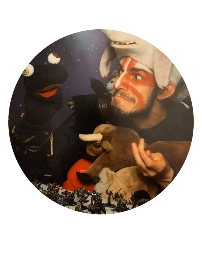 Portrait of Todd Ward, Head Game Designer and Diabolical DM